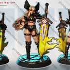 Gaz Minis Lady Majique 32/55/75mm 3D Printed Resin Miniature