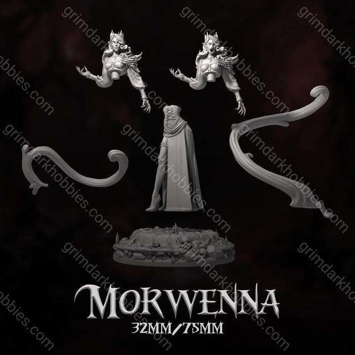 Dungeons & Maidens Morwenna 32/75mm 3D Resin Miniature