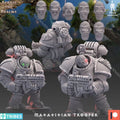 Across the Realms Mitatitain Trooper – 32mm 3D Printed Resin Miniature Kit / Model Kit