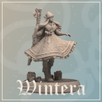 Dungeons & Maidens Wintera 32/75mm 3D Resin Miniature