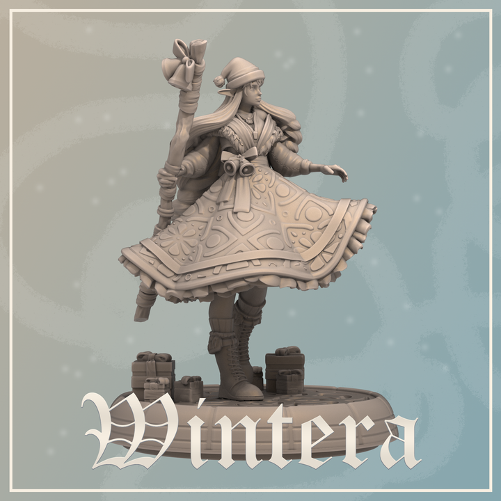 Dungeons & Maidens Wintera 32/75mm 3D Resin Miniature