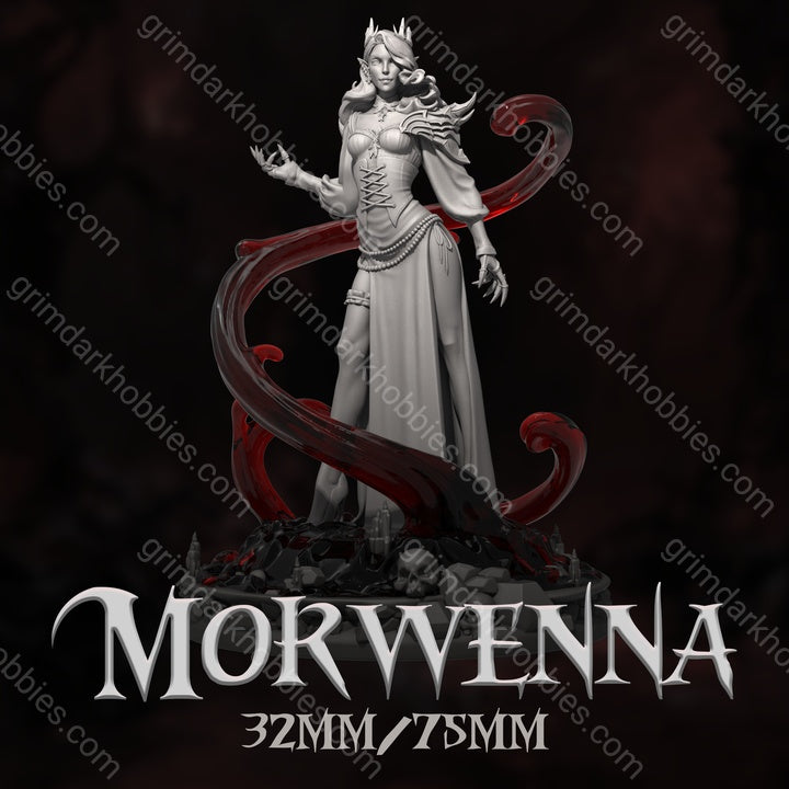 Dungeons & Maidens Morwenna 32/75mm 3D Resin Miniature
