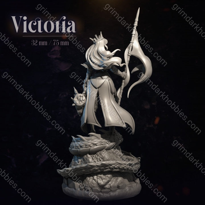 Dungeons & Maidens Victoria 32/75mm 3D Resin Miniature