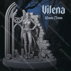 Dungeons & Maidens Vilena 32/75mm 3D Resin Miniature