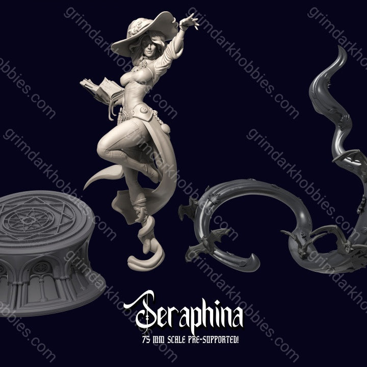 Dungeons & Maidens Seraphina 32/75mm 3D Resin Miniature