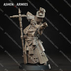 Ashen Armies Bleeding Procession War Prophet  – 32mm Ready-to-Ship 3D Printed Resin Miniature