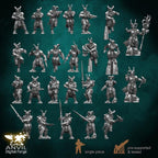 Anvil Hell-Kin Legions 28/32mm 3D Resin Miniatures Single-Piece