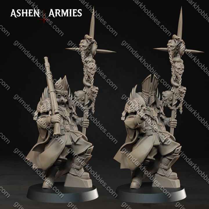Ashen Armies Hellbound Apostasy Heretic Priest
– 32mm Ready-to-Ship 3D Printed Resin Miniature