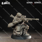 Ashen Armies Sanctified Legion Shocktroopers (4 Models)
 – 32mm Ready-to-Ship 3D Printed Resin Miniatures
