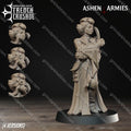 Ashen Armies Holy Shogunate Combat Medic
– 32mm Ready-to-Ship 3D Printed Resin Miniature