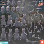 Across the Realms Klefts and Armatoloi – 32mm Ready-to-Ship 3D Printed Resin Model Kit