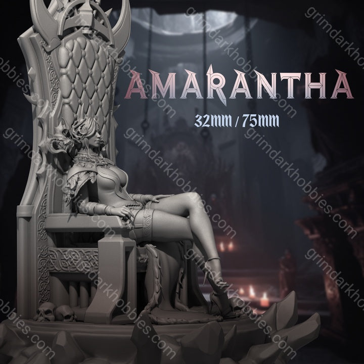 Dungeons & Maidens Amarantha 32/75mm 3D Resin Miniature