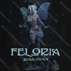Dungeons & Maidens Feloria 32/75mm 3D Resin Miniature
