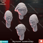 Across the Realms Mutant Saboteur 1 – 32mm 3D Printed Resin Miniature Kit / Model Kit