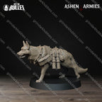 Ashen Armies Sanctified Legion Combat Dogs (4 Models)
 – 32mm Ready-to-Ship 3D Printed Resin Miniatures