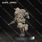 Ashen Armies Hellbound Apostasy Heretic Troopers – 32mm Ready-to-Ship 3D Printed Resin Miniatures
