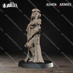 Ashen Armies Holy Shogunate Combat Medic
– 32mm Ready-to-Ship 3D Printed Resin Miniature