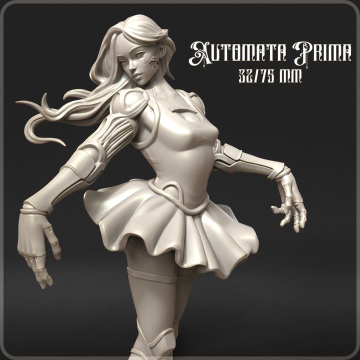 Dungeons & Maidens Automata Prima 32/75mm 3D Resin Miniature