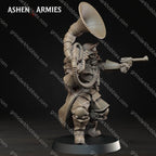 Ashen Armies Hellbound Apostasy Heretic Troopers – 32mm Ready-to-Ship 3D Printed Resin Miniatures