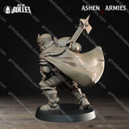 Ashen Armies Sanctified Legion Shocktroopers (4 Models)
 – 32mm Ready-to-Ship 3D Printed Resin Miniatures