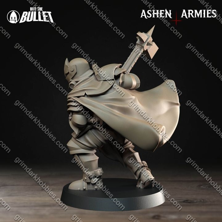 Ashen Armies Sanctified Legion Shocktroopers (4 Models)
 – 32mm Ready-to-Ship 3D Printed Resin Miniatures