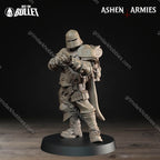 Ashen Armies Sanctified Legion Yeomen (4 Models)
 – 32mm Ready-to-Ship 3D Printed Resin Miniature