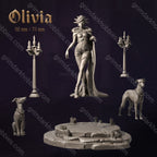 Dungeons & Maidens Olivia 32/75mm 3D Resin Miniature