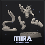 Dungeons & Maidens Mira 32/75mm 3D Resin Miniature
